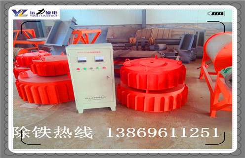 電磁干粉除鐵器，青海電磁干粉除鐵器_規格型號_青海電磁干粉除鐵器工作原理及內部結構