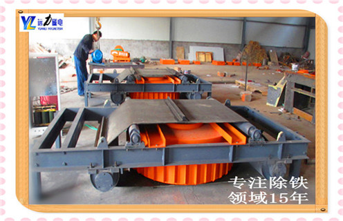 帶式電磁除鐵器，湖北帶式電磁除鐵器廠家_規格型號_湖北帶式電磁除鐵器廠家幾種安裝適用范圍的工作原理  